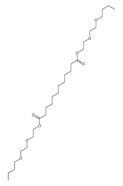 bis[2-(2-butoxyethoxy)ethyl] dodecanedioate结构式