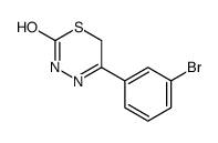 5-(3-bromophenyl)-3,6-dihydro-1,3,4-thiadiazin-2-one Structure