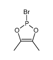 2-bromo-4,5-dimethyl-1,3,2-dioxaphosphole结构式