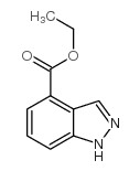 Ethyl 1H-indazole-4-carboxylate Structure