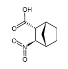 (1R,2R,3R,4S)-3-Nitro-bicyclo[2.2.1]heptane-2-carboxylic acid结构式