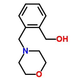 [2-(morpholinomethyl)phenyl]methanol Structure