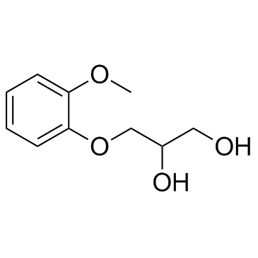 愈创甘油醚结构式