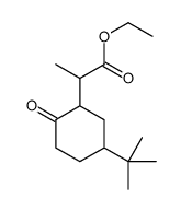 ethyl 5-(1,1-dimethylethyl)-alpha-methyl-2-oxocyclohexaneacetate结构式