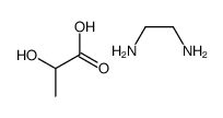 lactic acid, compound with ethylenediamine Structure