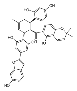 mulberrofuran O Structure