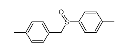 1-methyl-4-((4-methylbenzyl)sulfinyl)benzene结构式