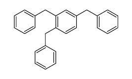 1,2,4-tribenzylbenzene Structure