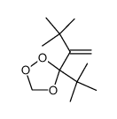 3-tert-Butyl-3-(1-tert-butylethenyl)-1,2,4-trioxolan Structure