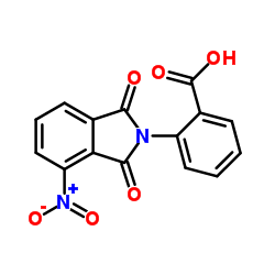 2-(4-Nitro-1,3-dioxo-1,3-dihydro-2H-isoindol-2-yl)benzoic acid Structure