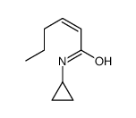 (E)-N-Cyclopropylhex-2-enamide Structure