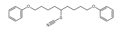 1,9-diphenoxy-5-thiocyanato-nonane结构式