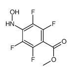 methyl 2,3,5,6-tetrafluoro-4-(hydroxyamino)benzoate Structure