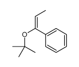 1-[(2-methylpropan-2-yl)oxy]prop-1-enylbenzene结构式