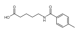 5-p-toluoylamino-valeric acid Structure