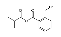 2-(bromomethyl)benzoic isobutyric anhydride Structure