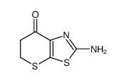 2-amino-5,6-dihydrothiopyrano[3,2-d]thiazol-7-one Structure