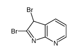 2,3-Dibromo-3H-pyrrolo[2,3-b]pyridine Structure