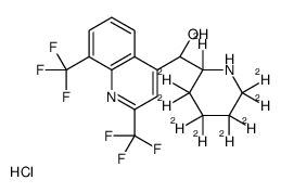 Mefloquine Structure