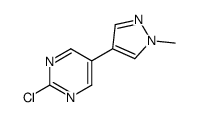 2-chloro-5-(1-methyl-1H-pyrazol-4-yl)pyrimidine picture