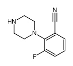 3-Fluoro-2-(piperazin-1-yl)benzonitrile图片