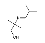 2-(N-isopropylidene)amine-2-methylpropanol结构式