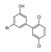 3-bromo-5-(2,5-dichlorophenyl)phenol Structure