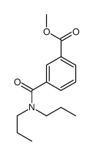 Methyl 3-(dipropylcarbamoyl)benzoate结构式