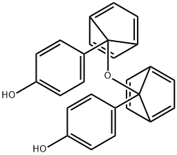 Bis[α-(4-hydroxyphenyl)-p-tolyl] ether结构式