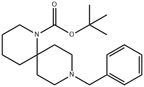 叔-丁基 9-苄基-1,9-二氮螺-[5.5]十一烷-1-羧酸酯图片