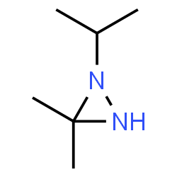 3,3-dimethyl-1-propan-2-yl-diaziridine Structure