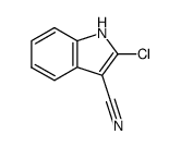 2-chloro-1H-indole-3-carbonitrile Structure