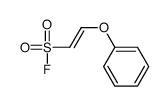 2-phenoxyethenesulfonyl fluoride Structure