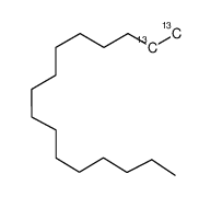 hexadecane Structure