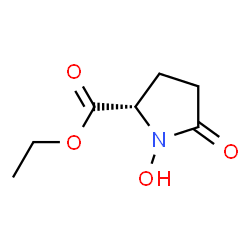 Proline, 1-hydroxy-5-oxo-, ethyl ester (9CI)结构式