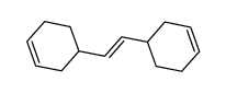 4-(2-cyclohex-3-en-1-ylethenyl)cyclohexene结构式