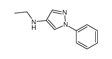 N-Ethyl-1-phenyl-1H-pyrazol-4-amine Structure