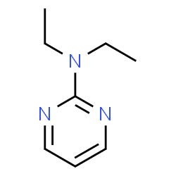 2-(diethylamino)pyrimidine结构式