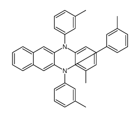 2-N,2-N,3-N,3-N-tetrakis(3-methylphenyl)naphthalene-2,3-diamine结构式