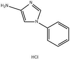 4-amino-1-phenyl-1h-imidazole hcl Structure