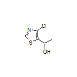 1-(4-Chloro-5-thiazolyl)ethanol Structure