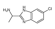 1H-Benzimidazole-2-methanamine,5-chloro-alpha-methyl-(9CI) Structure