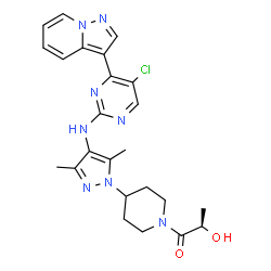 AZD9362 Structure