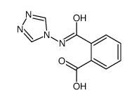 2-[(4H-1,2,4-TRIAZOL-4-YLAMINO)CARBONYL]BENZENECARBOXYLIC ACID Structure