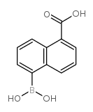 5-BORONO-1-NAPHTHOIC ACID Structure