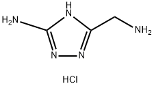 5-(Aminomethyl)-1H-1,2,4-triazol-3-amine dihydrochloride Structure