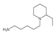 1-(5-Aminopentyl)-2-ethylpiperidine结构式