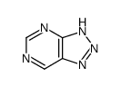 1H-1,2,3-Triazolo[4,5-d]pyrimidine (9CI) Structure