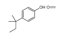 formaldehyde,4-(2-methylbutan-2-yl)phenol Structure