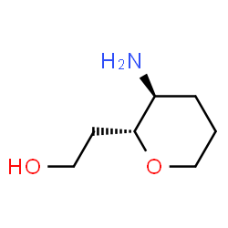 2H-Pyran-2-ethanol,3-aminotetrahydro-,(2R,3S)-(9CI)结构式